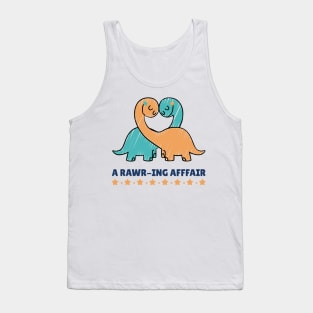 A Rawr-ing Affair Cute Dinos Tank Top